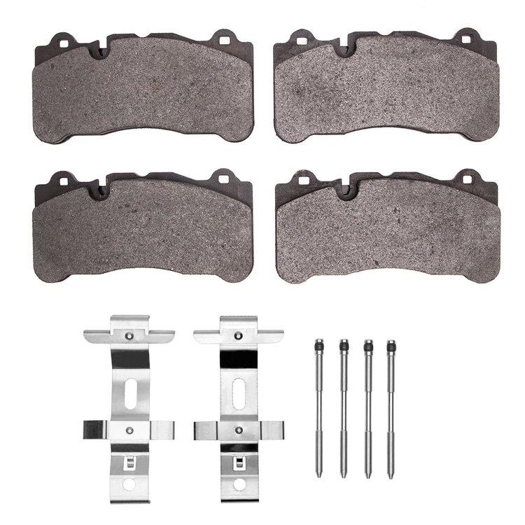 1311-1944-01 3000-Series Semi-Metallic Brake Pads & Hardware Kit, Fits Select Acura/Honda, Position: Front