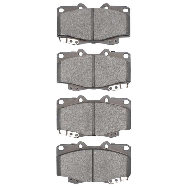 1400-0436-00 Ultimate-Duty Brake Pads Kit, 1995-2008 Lexus/Toyota/Scion, Position: Front