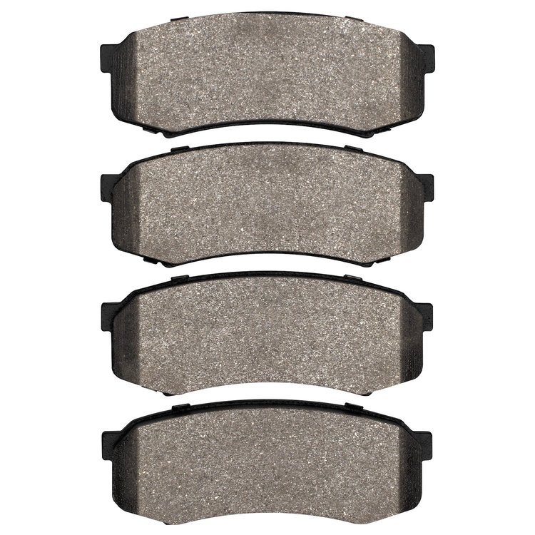 1400-0606-00 Ultimate-Duty Brake Pads Kit, Fits Select Multiple Makes/Models, Position: Rear