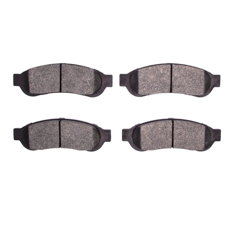 1400-1067-00 Ultimate-Duty Brake Pads Kit, 2005-2010 Ford/Lincoln/Mercury/Mazda, Position: Rear