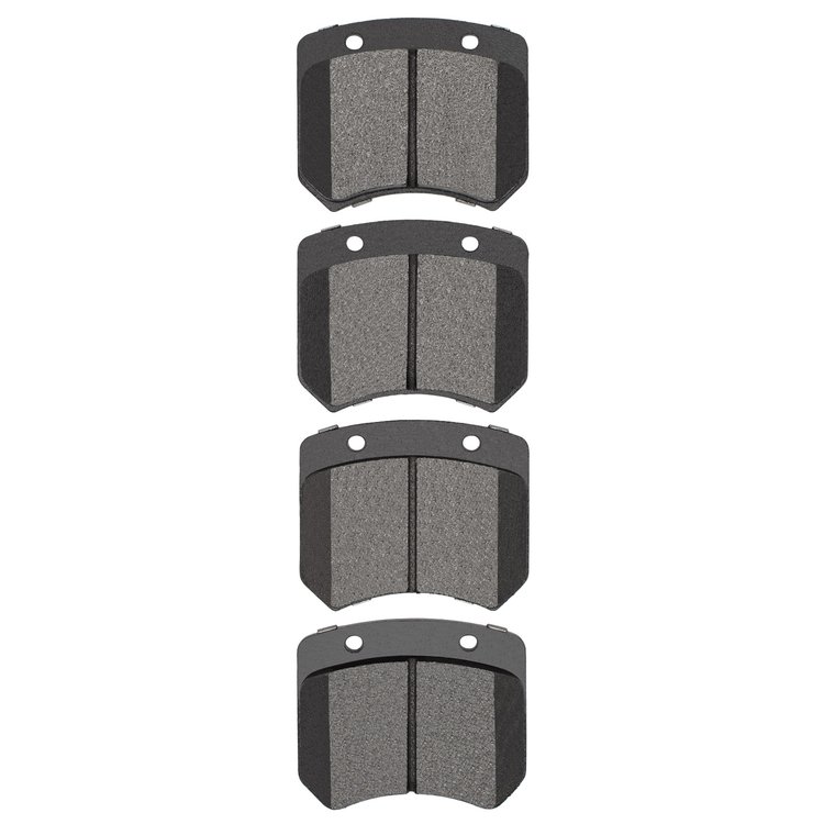 1551-0005-09 5000 Advanced Semi-Metallic Brake Pads & Hardware Kit, 1963-1969 Austin Healey, Position: Front