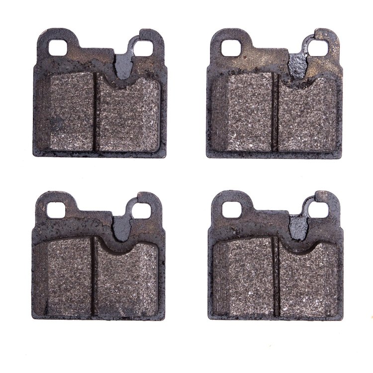 1551-0164-09 5000 Advanced Low-Metallic Brake Pads & Hardware Kit, 1977-1982 BMW, Position: Rear