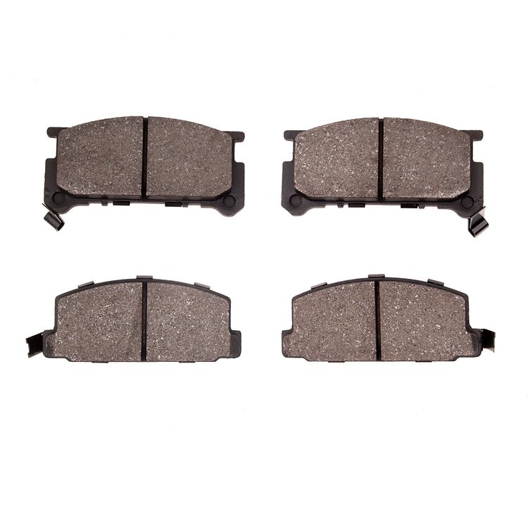 1551-0291-09 5000 Advanced Semi-Metallic Brake Pads & Hardware Kit, 1985-1989 Subaru, Position: Front