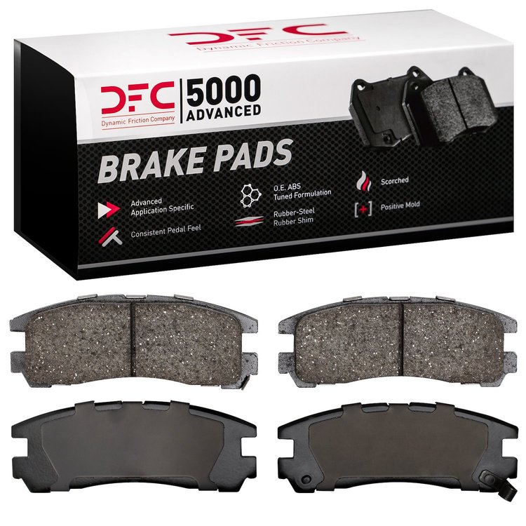1551-0383-00 5000 Advanced Ceramic Brake Pads, 1988-2012 Multiple Makes/Models, Position: Rear