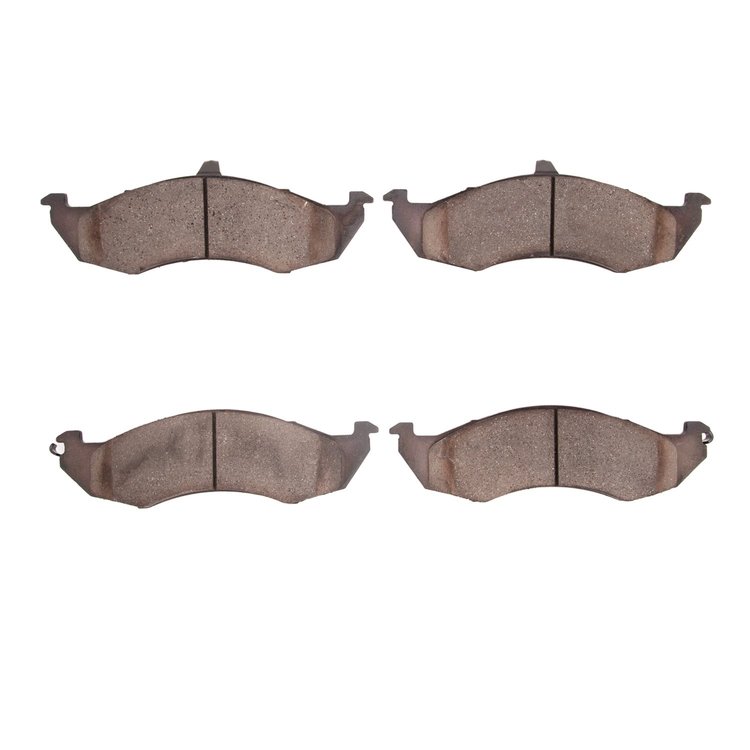 1551-0417-00 5000 Advanced Semi-Metallic Brake Pads, 1989-1992 Ford/Lincoln/Mercury/Mazda, Position: Front