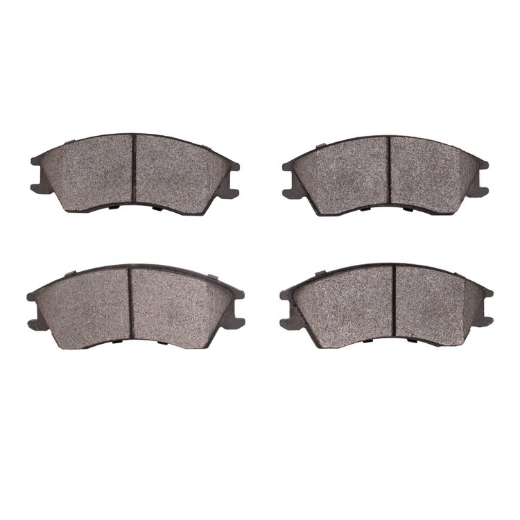 1551-0498-00 5000 Advanced Semi-Metallic Brake Pads, 1989-1994 Subaru, Position: Front