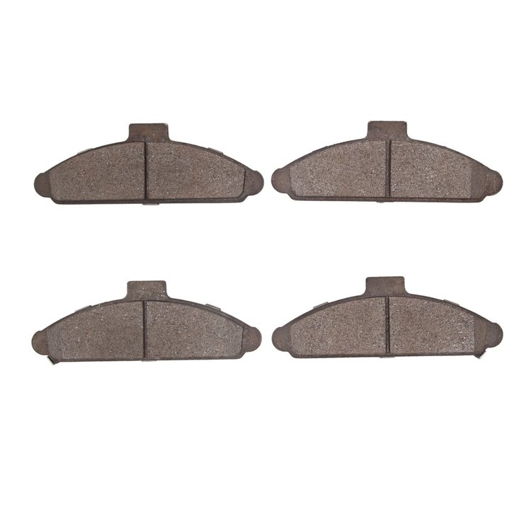 1551-0566-00 5000 Advanced Semi-Metallic Brake Pads, 1991-1992 Kia/Hyundai/Genesis, Position: Front