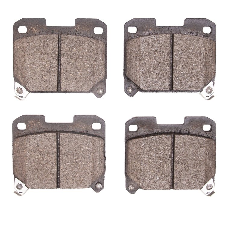 1551-0630-09 5000 Advanced Ceramic Brake Pads & Hardware Kit, 1993-1998 Lexus/Toyota/Scion, Position: Rear