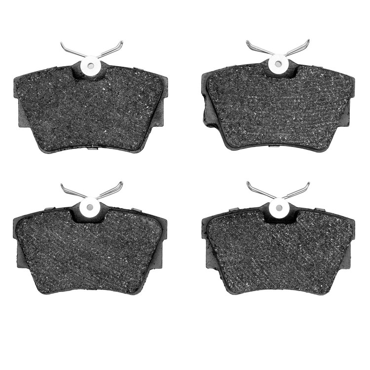 1551-0706-00 5000 Advanced Low-Metallic Brake Pads, 1996-1997 Audi/Volkswagen, Position: Rear