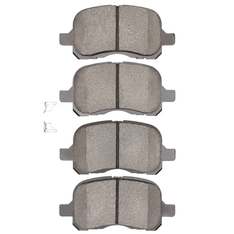 1551-0741-00 5000 Advanced Ceramic Brake Pads, 1998-2002 Multiple Makes/Models, Position: Front