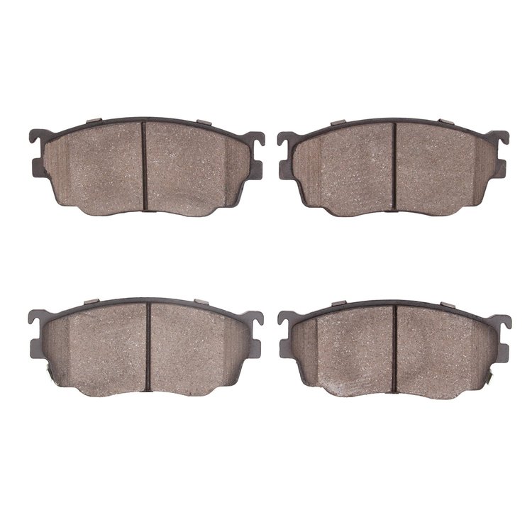 1551-0755-00 5000 Advanced Semi-Metallic Brake Pads, 1998-2003 Ford/Lincoln/Mercury/Mazda, Position: Front