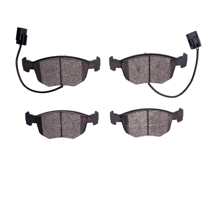 1551-0762-00 5000 Advanced Low-Metallic Brake Pads, 1998-1999 Ford/Lincoln/Mercury/Mazda, Position: Front
