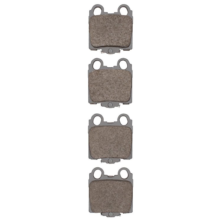 1551-0771-00 5000 Advanced Ceramic Brake Pads, 1998-2010 Lexus/Toyota/Scion, Position: Rear