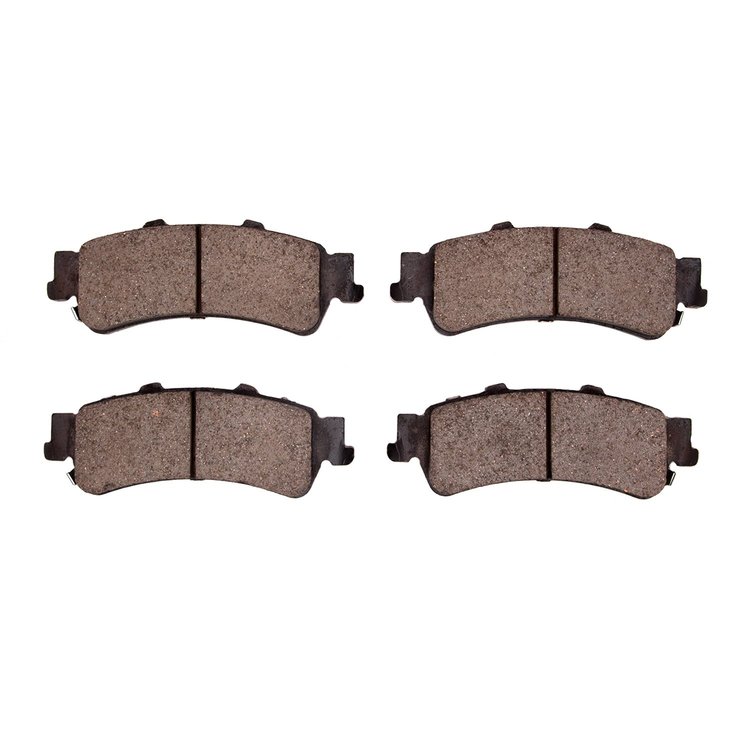 1551-0792-00 5000 Advanced Ceramic Brake Pads, 1999-2011 GM, Position: Rear