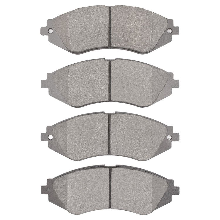 1551-0797-00 5000 Advanced Ceramic Brake Pads, 1999-2017 GM, Position: Front