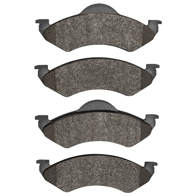 1551-0820-00 5000 Advanced Semi-Metallic Brake Pads, 2000-2002 Mopar, Position: Front