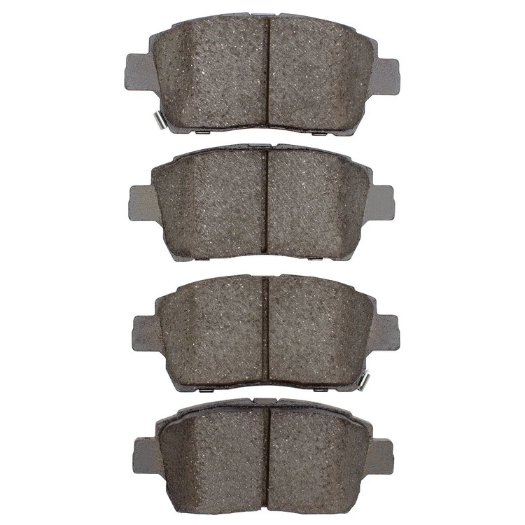 1551-0822-00 5000 Advanced Ceramic Brake Pads, 2000-2015 Multiple Makes/Models, Position: Front