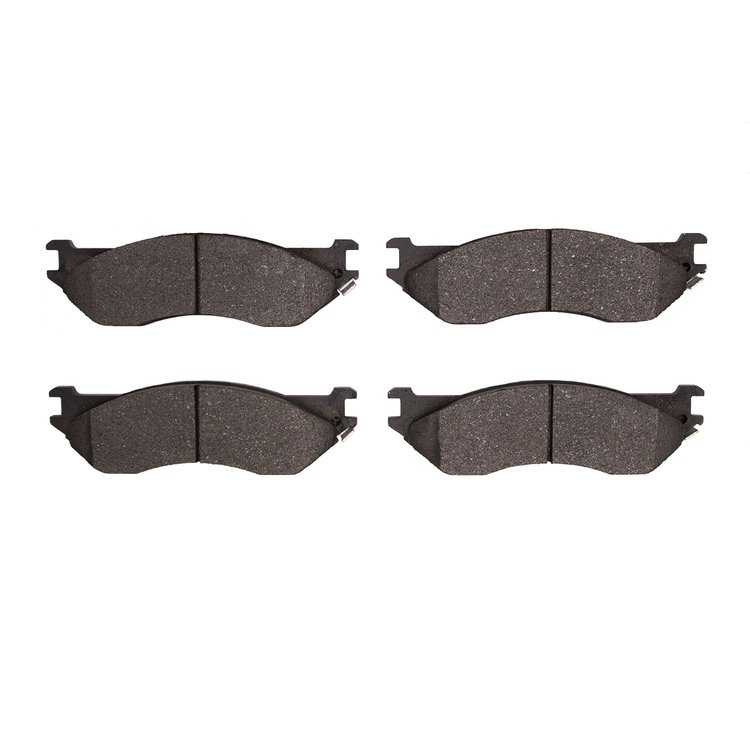 1551-0897-00 5000 Advanced Semi-Metallic Brake Pads, 2002-2006 Mopar, Position: Front