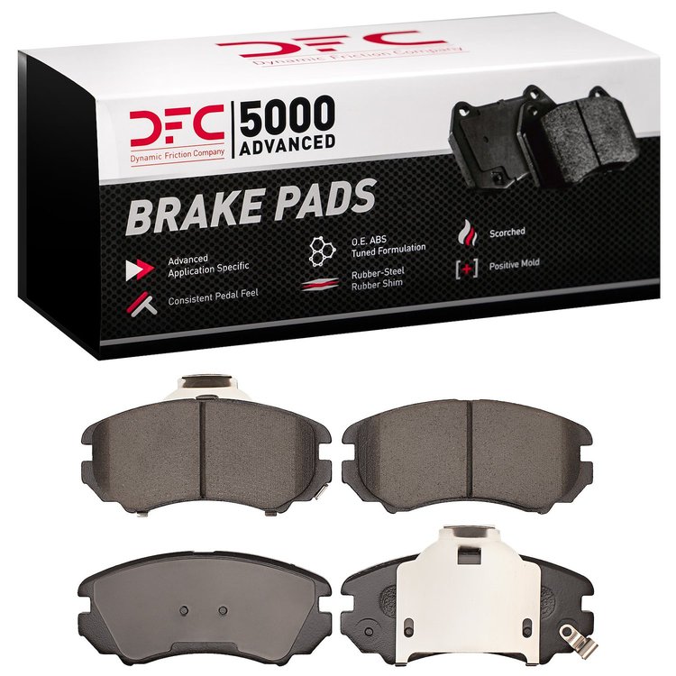 1551-0924-00 5000 Advanced Ceramic Brake Pads, 2002-2013 Kia/Hyundai/Genesis, Position: Front