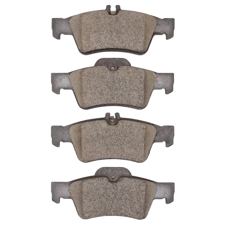 1551-0986-00 5000 Advanced Ceramic Brake Pads, 2009-2018 Mercedes-Benz, Position: Rear