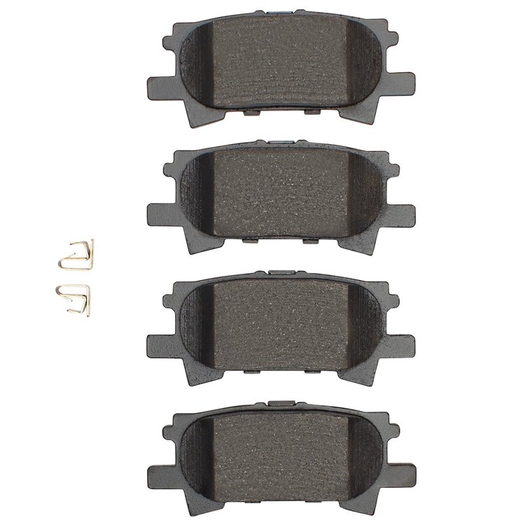 1551-0996-00 5000 Advanced Ceramic Brake Pads, 2004-2009 Lexus/Toyota/Scion, Position: Rear