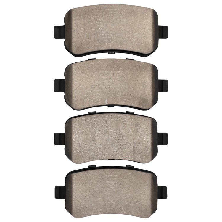 1551-1021-00 5000 Advanced Ceramic Brake Pads, 2004-2012 Multiple Makes/Models, Position: Rear