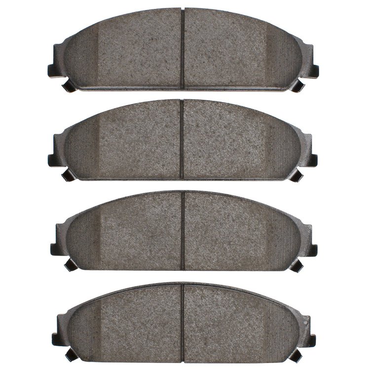 1551-1058-00 5000 Advanced Ceramic Brake Pads, Fits Select Mopar, Position: Front