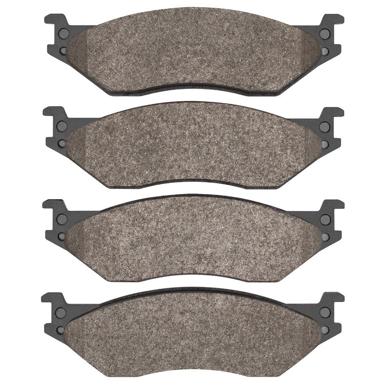 1551-1066-00 5000 Advanced Semi-Metallic Brake Pads, Fits Select Multiple Makes/Models, Position: Fr,Front,Fr & Rr,Rear,Rr