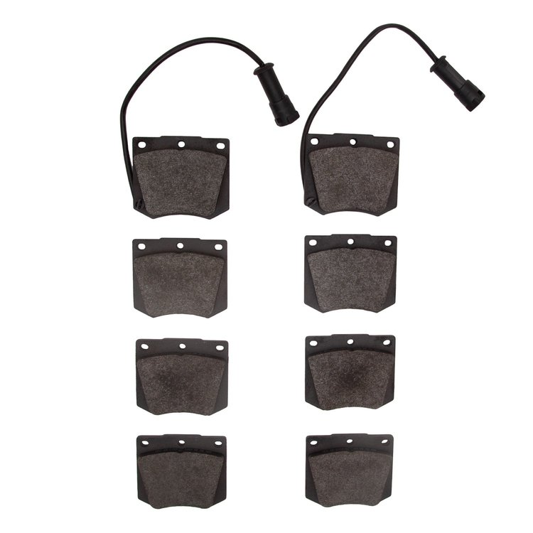 1551-1153-00 5000 Advanced Low-Metallic Brake Pads, 1989-2003 Multiple Makes/Models, Position: Front