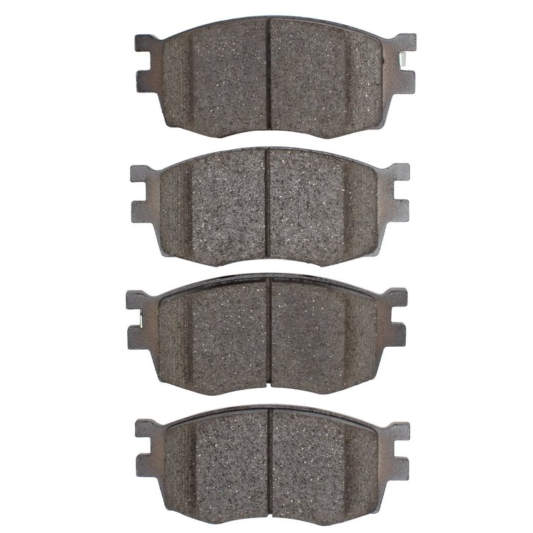 1551-1156-00 5000 Advanced Ceramic Brake Pads, 2006-2012 Multiple Makes/Models, Position: Front