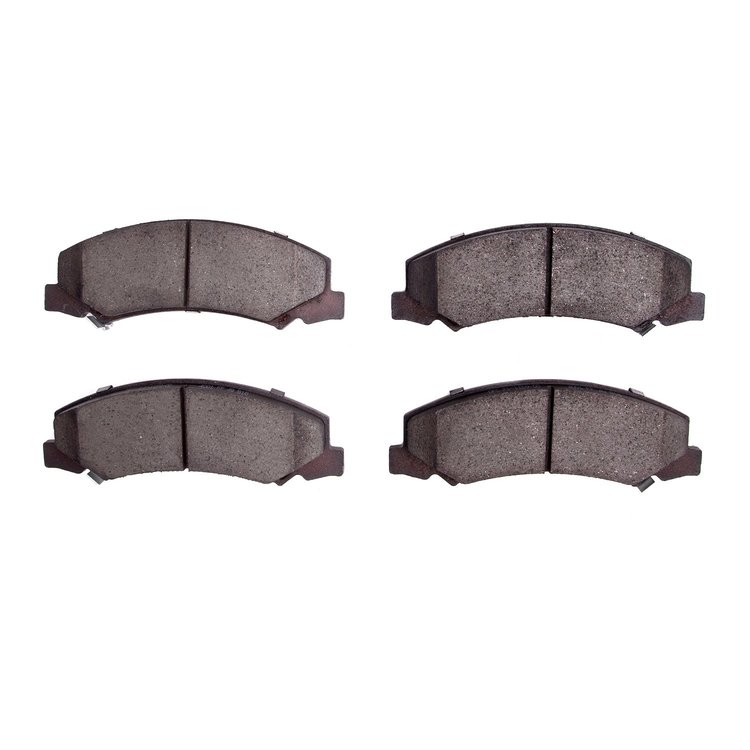1551-1159-00 5000 Advanced Low-Metallic Brake Pads, 2012-2016 GM, Position: Front