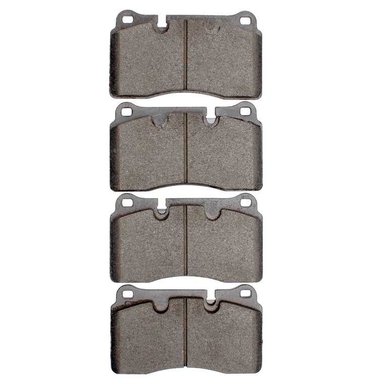 1551-1165-10 5000 Advanced Low-Metallic Brake Pads, 2005-2012 Multiple Makes/Models, Position: Front
