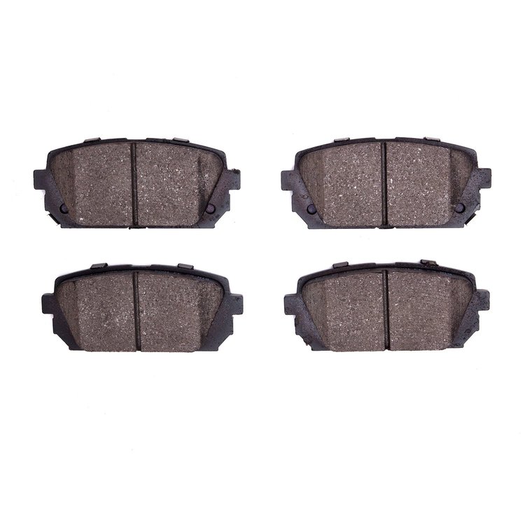 1551-1296-00 5000 Advanced Ceramic Brake Pads, 2007-2012 Kia/Hyundai/Genesis, Position: Rear