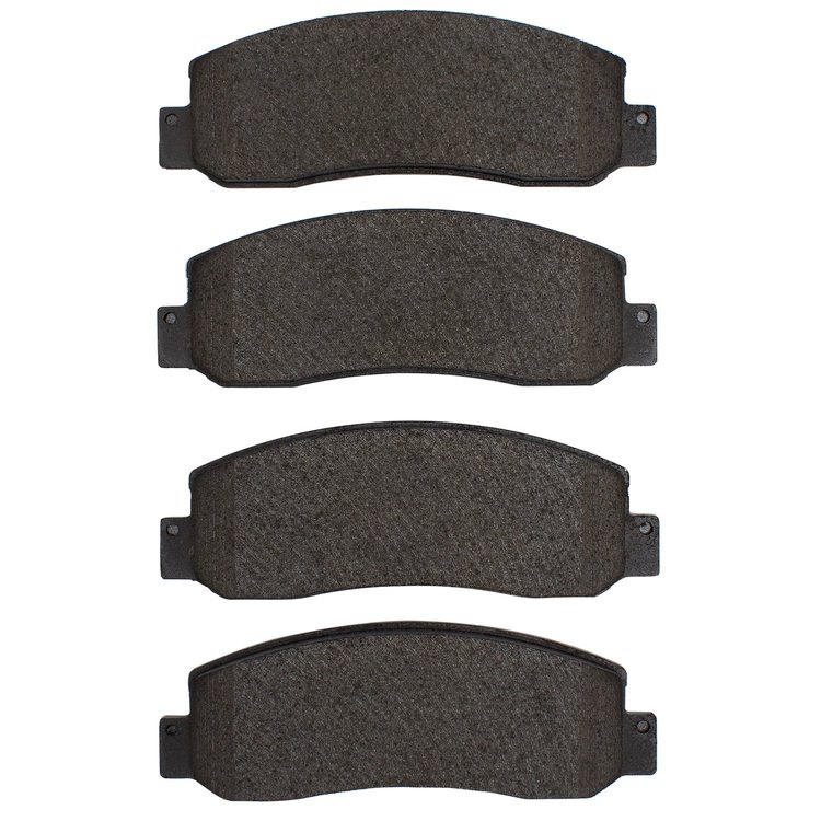 1551-1333-00 5000 Advanced Semi-Metallic Brake Pads, 2010-2012 Ford/Lincoln/Mercury/Mazda, Position: Front