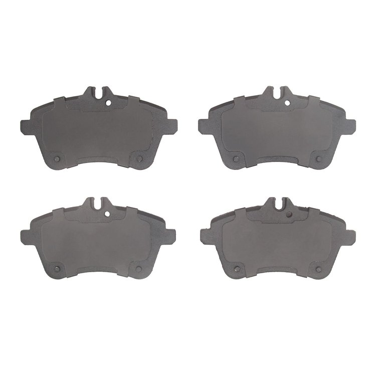 1551-1357-01 5000 Advanced Low-Metallic Brake Pads & Hardware Kit, 2006-2011 Mercedes-Benz, Position: Front