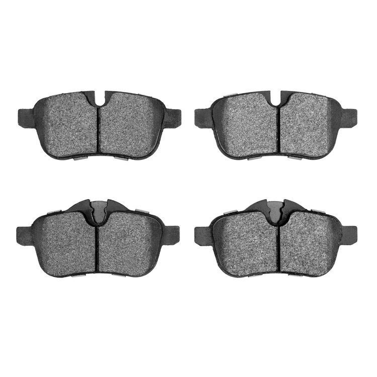 1551-1433-00 5000 Advanced Low-Metallic Brake Pads, 2009-2010 BMW, Position: Rear