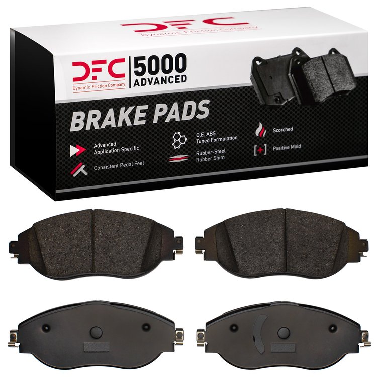 5000 Advanced Ceramic Brake Pads & Hardware Kit, Multiple Makes/Models