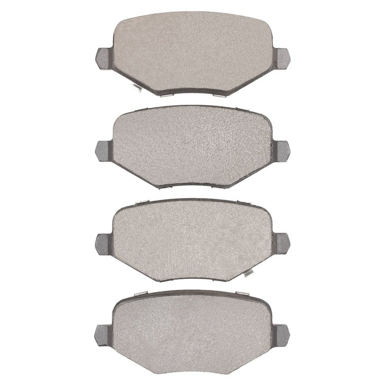 1551-1719-00 5000 Advanced Ceramic Brake Pads, 2009-2016 Multiple Makes/Models, Position: Rear