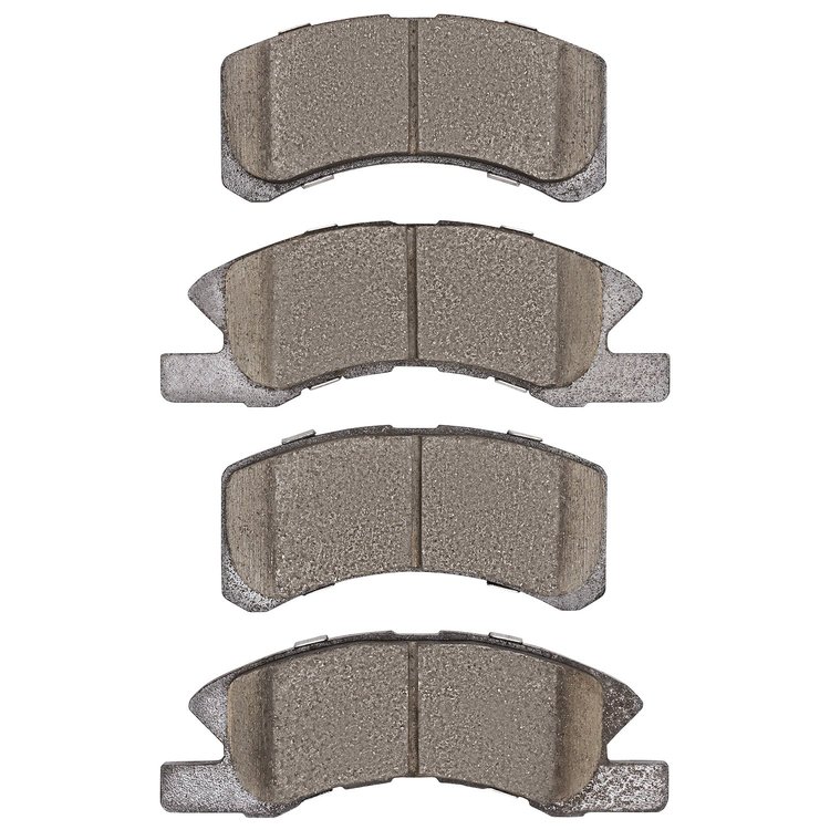 1551-1731-00 5000 Advanced Ceramic Brake Pads, Fits Select Multiple Makes/Models, Position: Front