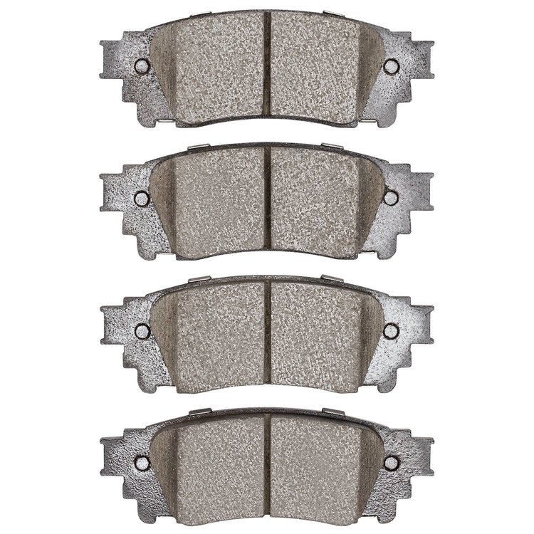 1551-1805-00 5000 Advanced Ceramic Brake Pads, Fits Select Lexus/Toyota/Scion, Position: Rear