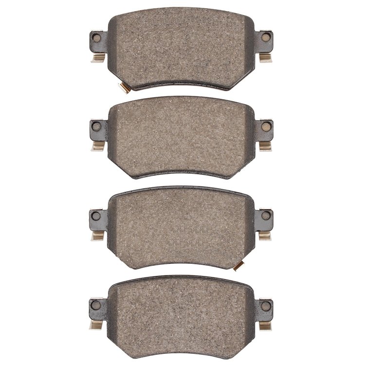 1551-1874-00 5000 Advanced Ceramic Brake Pads, 2016-2021 Ford/Lincoln/Mercury/Mazda, Position: Rear