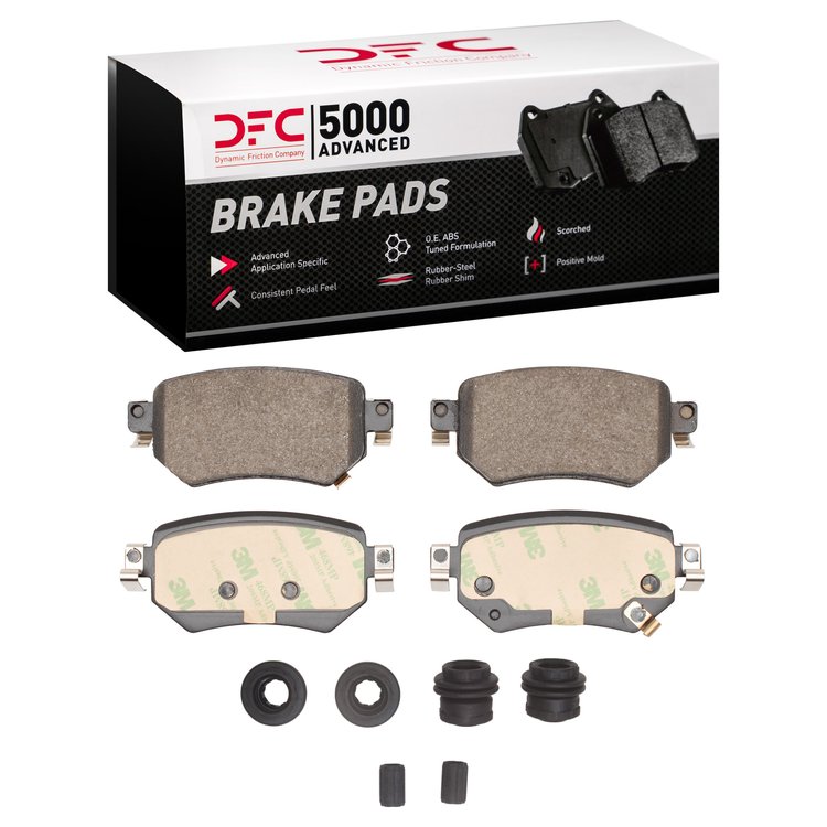 5K CERAMIC PADS/HRDWRE KT
