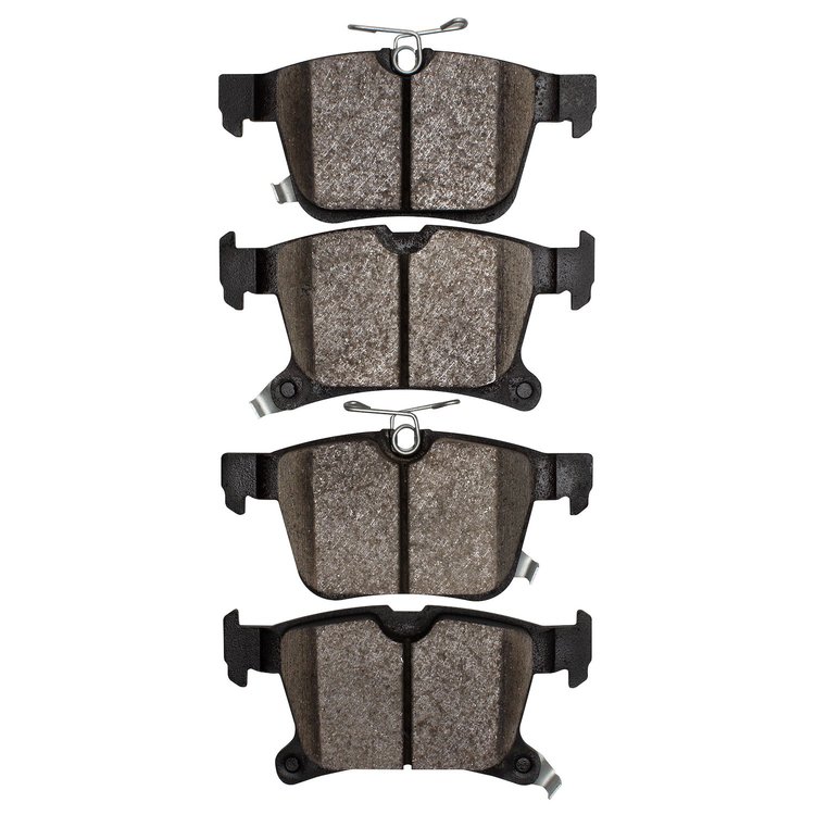1551-1901-00 5000 Advanced Ceramic Brake Pads, Fits Select Mopar, Position: Rear