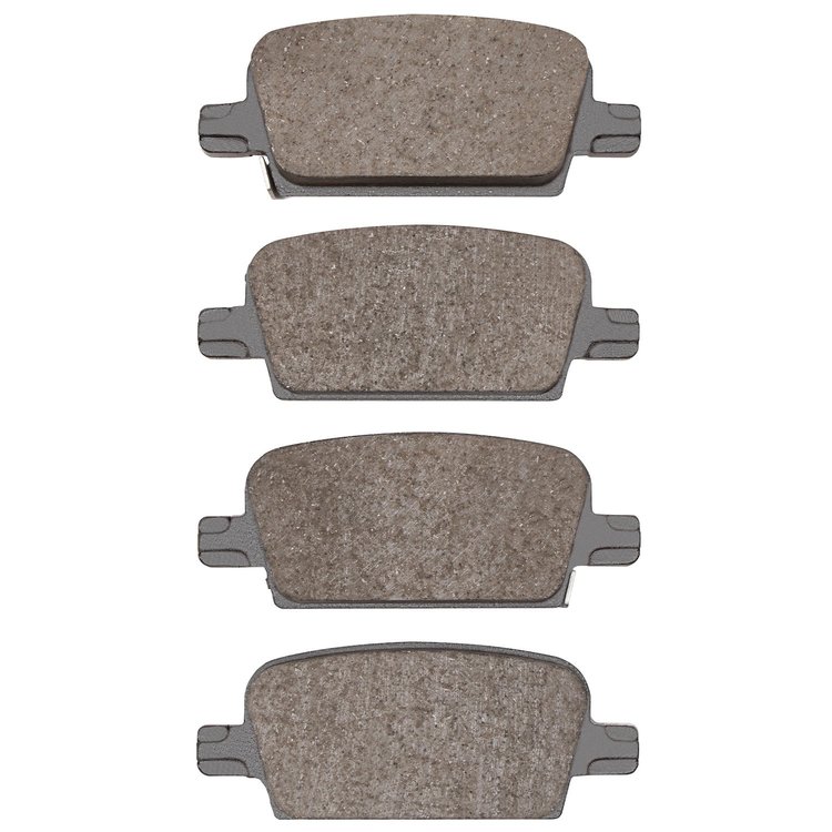 1551-1921-00 5000 Advanced Ceramic Brake Pads, Fits Select GM, Position: Rear