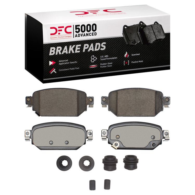 5K CERAMIC PADS/HRDWRE KT