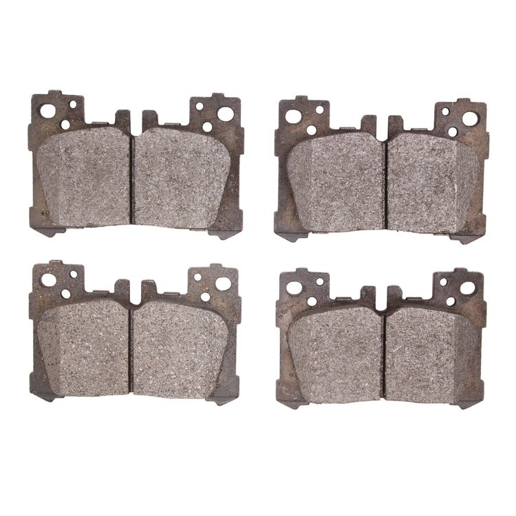 1551-2063-00 5000 Advanced Low-Metallic Brake Pads, Fits Select Lexus/Toyota/Scion, Position: Rear