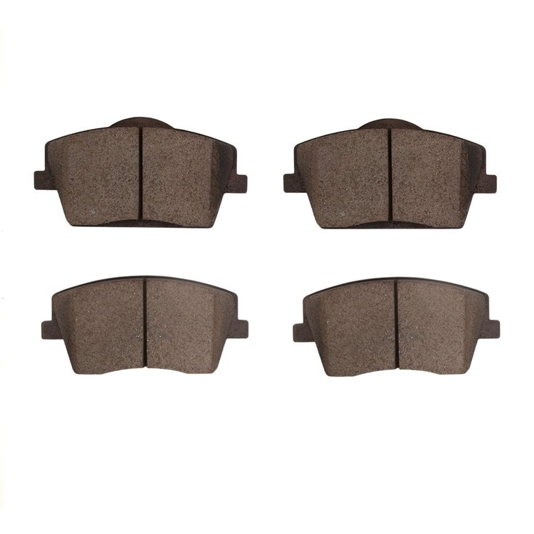 1551-2137-00 5000 Advanced Ceramic Brake Pads, Fits Select Volvo, Position: Front