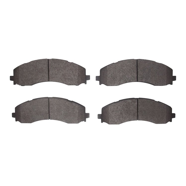 1551-2223-00 5000 Advanced Semi-Metallic Brake Pads, Fits Select Mopar, Position: Front
