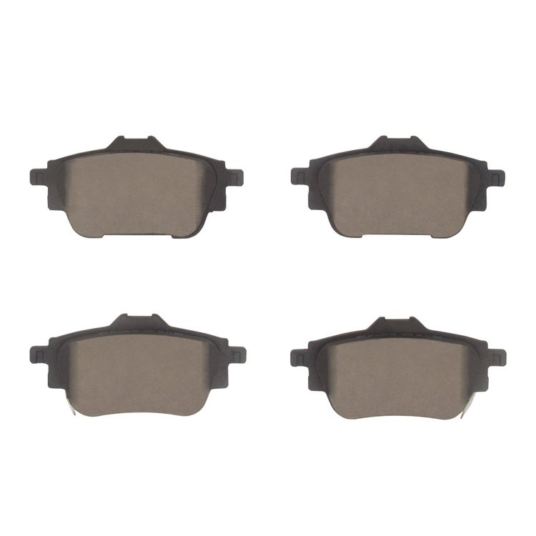 1551-2306-00 5000 Advanced Ceramic Brake Pads, Fits Select Infiniti/Nissan, Position: Rear