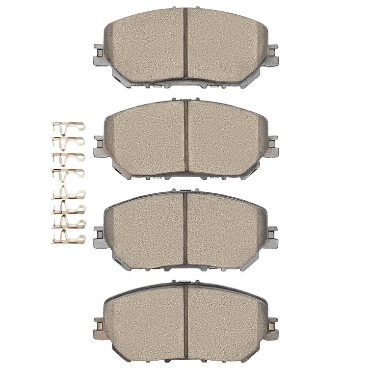 1551-2375-00 5000 Advanced Ceramic Brake Pads, Fits Select Infiniti/Nissan, Position: Front